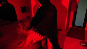 Crystal Rush & Teddy Tarantino - Big Tits Barbie on Hot Date with Ghostface