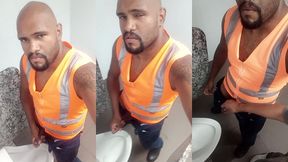 colega de trabalho pegando no meu pau
