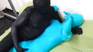 Subtitled Japanese ZENTAI fingerbanging