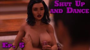 Shut Up and Dance # 5 Stepsister saw him cum on stepmom&#039;s tits