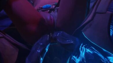 Monster Threesome Rough Beast Humpers Stuff Her Furry Cazzo