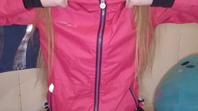 Getting a little rough with my raincoat