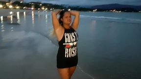 procurando dotado na praia do guaruja. encontrei americano jogador de basquete clarkes boutaine