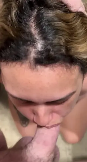 Look At Me While You Gag On My Cock