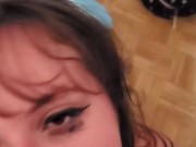 Fucking Adorable Teen BBW Tinder Date in her Little Blues Clues Costume Hard