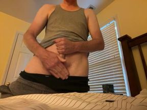 Lotion after man grooming
