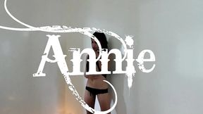 Asian hottie dancing next to candlelight