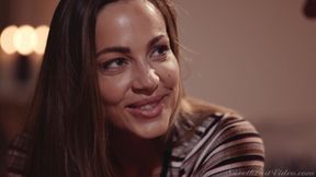 Sorority Love & Lust Scene 2 - Fate Suggests - pretty brunette lesbian slut Abigail Mac