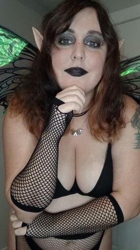 Goth fairy Velvet Charms gives you sph