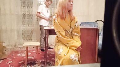 Femdom fucks husbands asshole with big strapon