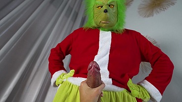 Hardcore sex with Grinch on Christmas night!