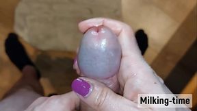 How To Deal With A Ridiculously Sensitive Juicy Cock (Milking-time)