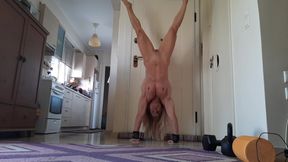 Nude Handstand