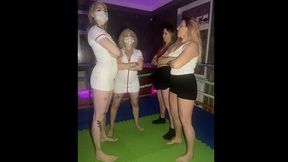 Nurses vs Max Girls: Pro Style Tag Team Match With Referee Punishment