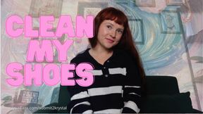 Clean My Shoes (Shoe Cleaning Foot Fetish Crocs)