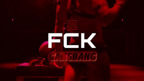 cinco dotados fodendo o gringo - the fck gangbang