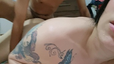 I gave my ass to the neighbor's 18 year old son, just because he told me he was a virgin