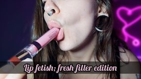 Lip fetish: fresh filler edition