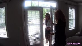 Tattooed neighbors join in on a hot 3some