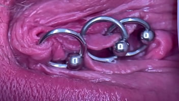 Extreme Close Up Pee and My Pierced Pussy and Clit Compilation 4 Videos