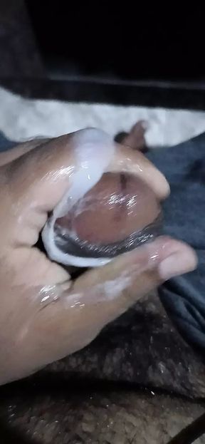 Playing with My Cum
