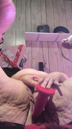 Those Dirty Hands on Her Creamy Cunt Is Too Much She Squirts a Bunch