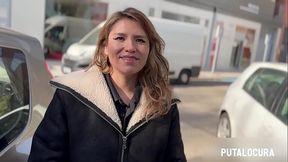 PutaLocura - Pillada a peruana madurita GabyX con corrida en su boca