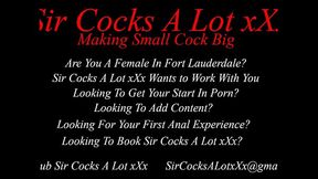 Sir Cocks A Lot xXx Male Pornstar South Florida Jerking Off 4 Miami