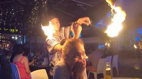 ”Travel with this Asian European amateur couple around the world”