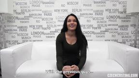 ”Timid Teen Casted into MFF on 1st Meet”