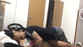 Hot flaquita Latina gets fucked hard by her boyfriend
