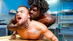 Beaux Banks Devin Trez Fuel Burning Desire in a Hot Kitchen Fuck – Raging Stallion