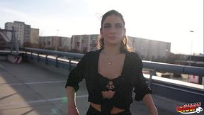 GERMAN SCOUT - Fit Italian Girl Lola Danger with small Tits Pickup for Hard Casting Fuck