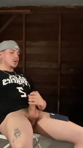 Fat Uncut Cock Big Dick Twunk Young Solo Jerk off Cumshot