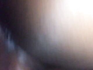 Additional petite black gets completely piped down