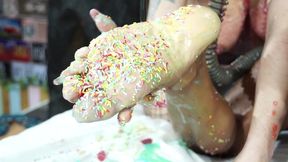 orgy food, pegging man, fucking trans and milf