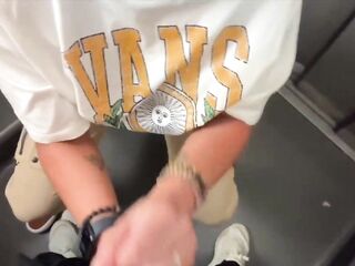 Pam, a golden-haired with large tits, likes coarse sex!