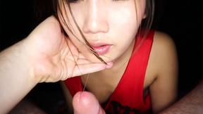 ”Young Asian amateur chick rimjob massage & unshaved beaver fuck doggystyle”