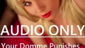 AUDIO ONLY! Your Domme Punishes you with a Spanking MP4 1080