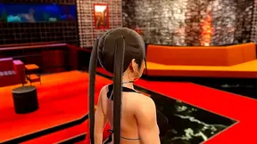 Busty Young Maiden Explores Pleasure in Steamy Hentai Tryst