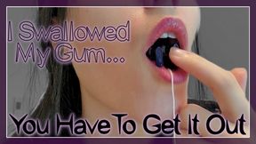 Lunasha Swallowed Her Chewing Gum So Now You Have To Get It Out - A vore experience where your angry girlfriend shrinks you and makes you go inside her stomach