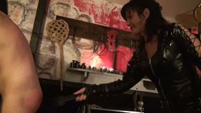 PAIN FOR THE DUNGEON SLAVE (wmv) PART 2