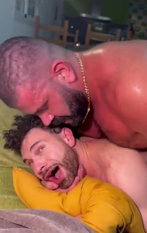 Italian Boy Gets Heavily Dicked by Big Stepdaddy