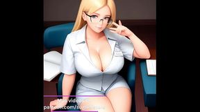 Enfermera le ayuda a empalmarse | Parte 1