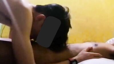 Juan Carlo Felipe and his lover are having sex in the bedroom