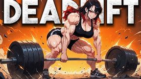 Female Deadlift Power - Rika Deadlifts Like A Goddess And Makes You Worship The Pump