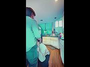 Mature Suburban Submissive Kneels
