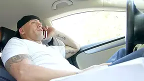 Horny stud bangs a hot milf on her couch