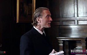 Two cocks for the posh slut
