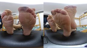 The magnificent scene of MARTINA and LELE s feet 1